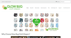Desktop Screenshot of glowbugclothdiapers.com